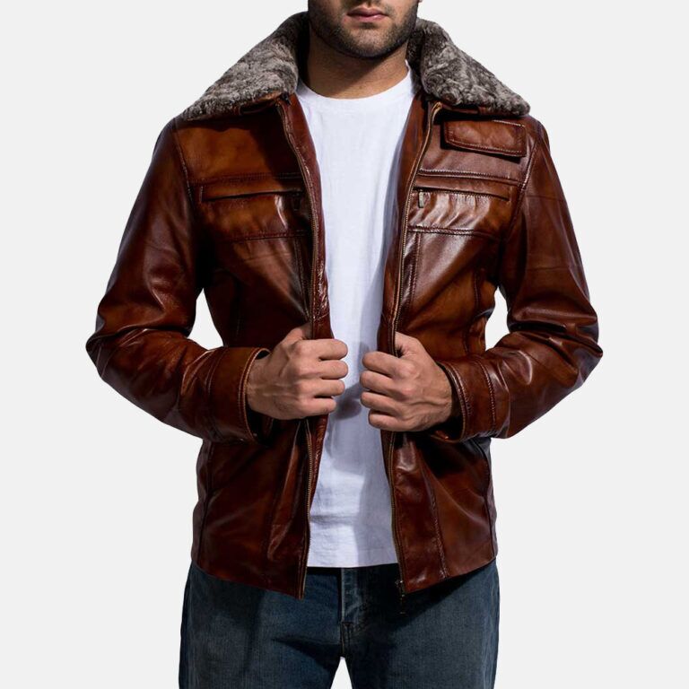 FULL GRAIN LEATHER JAC-SHIRT